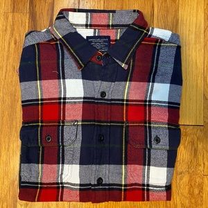 American Eagle Flannel Button Down